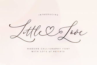 Free Little Love Font for Your Sweet Designs